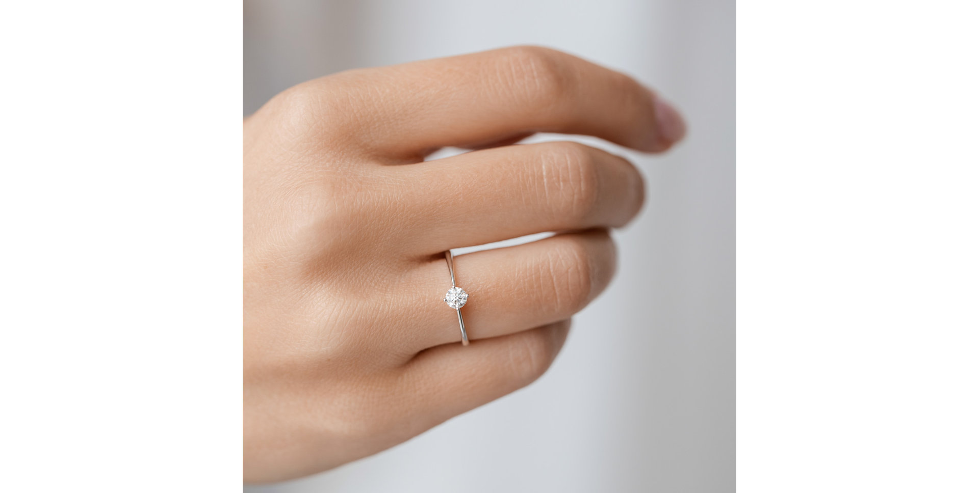 Diamond ring Made with Love