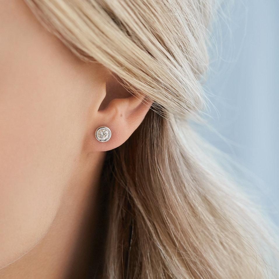 Diamond earrings Shiny Dots