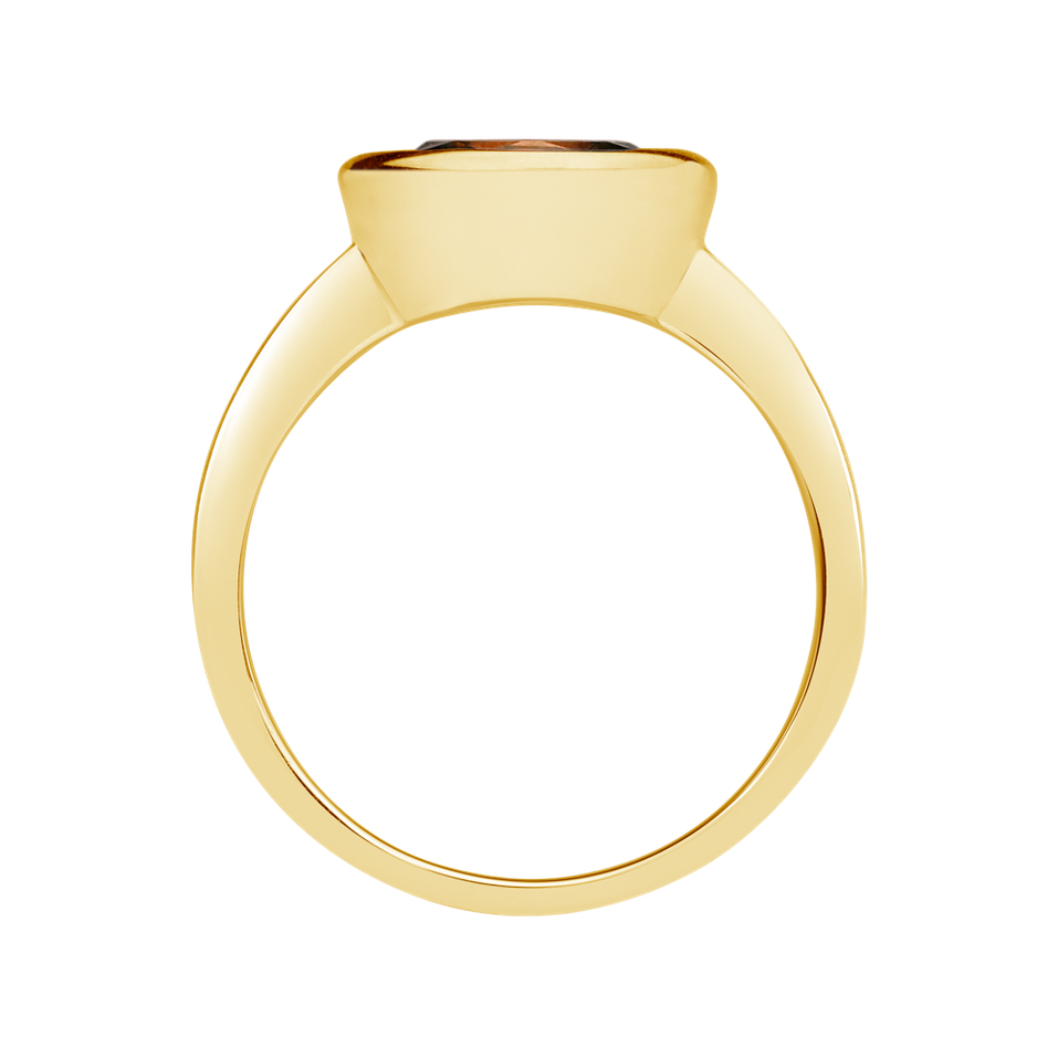 Ring with Citrine Madeira Bonbon