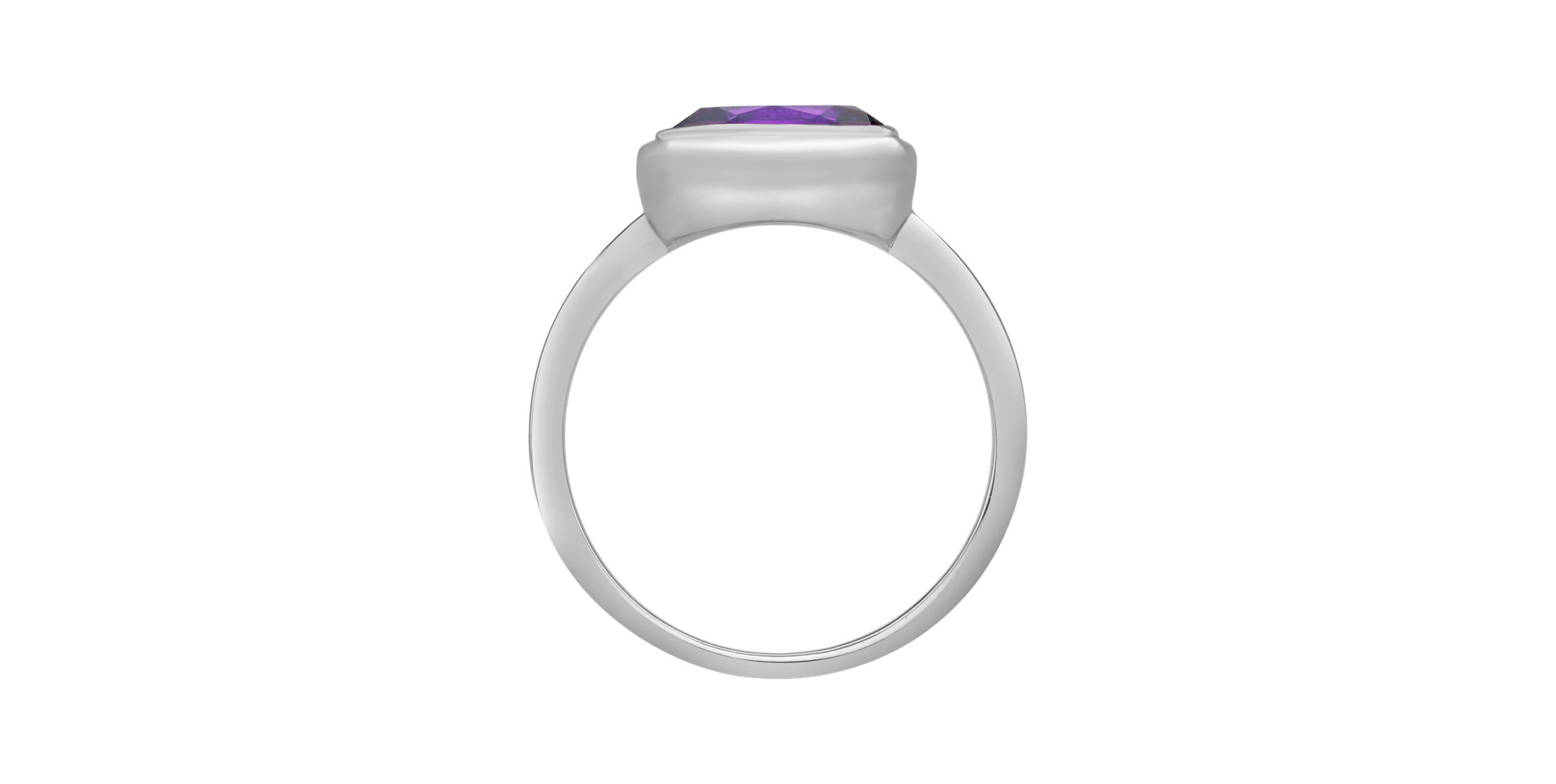 Ring with Amethyst Brazil Bonbon