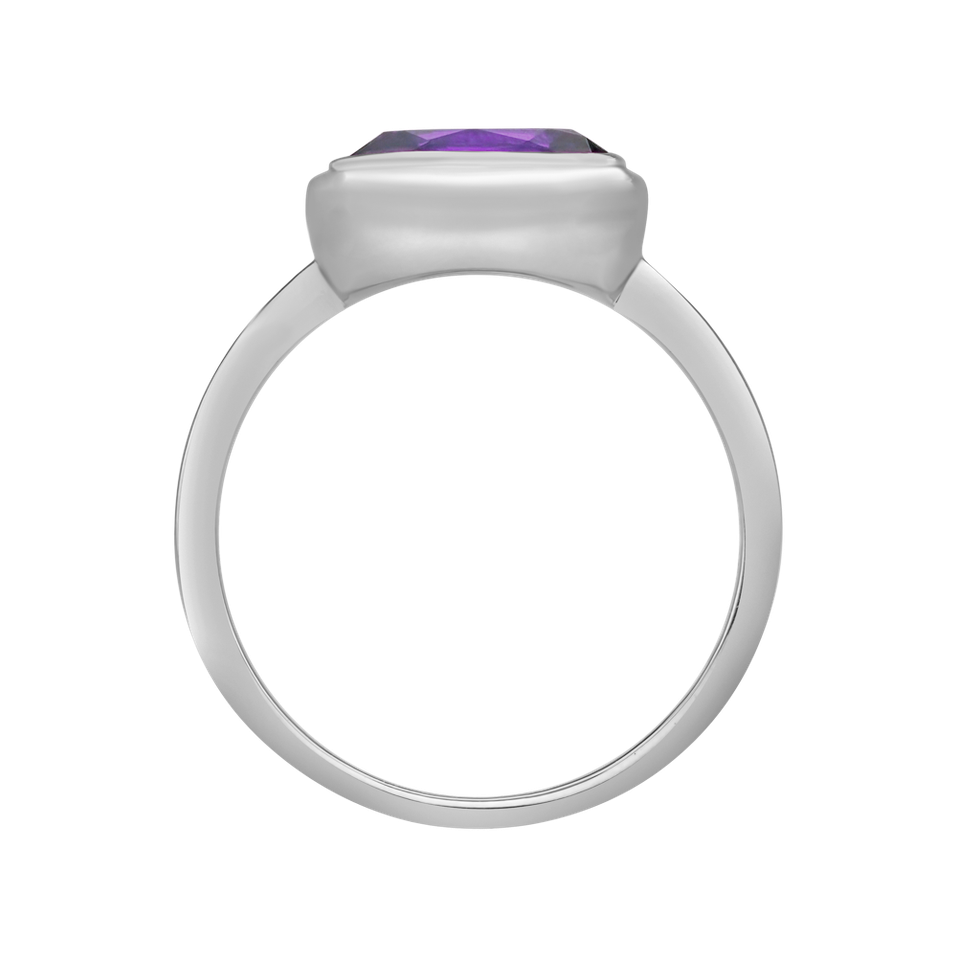 Ring with Amethyst Brazil Bonbon