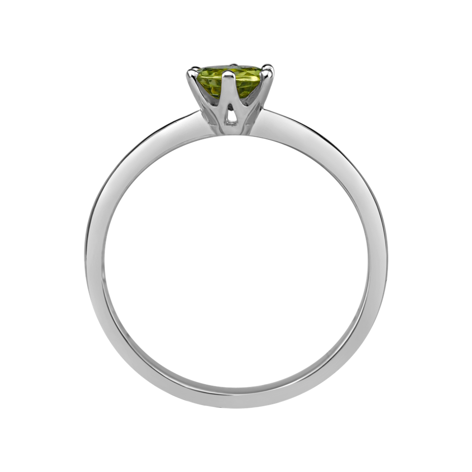 Ring with Peridot Bonbon