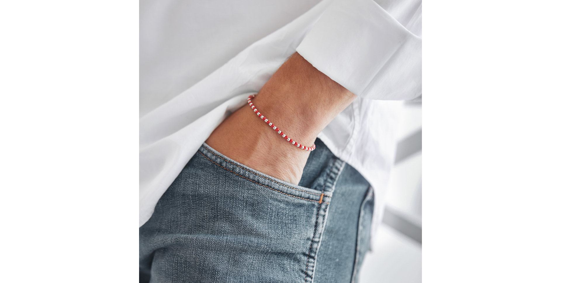 Men's bracelet Magic Shamballa