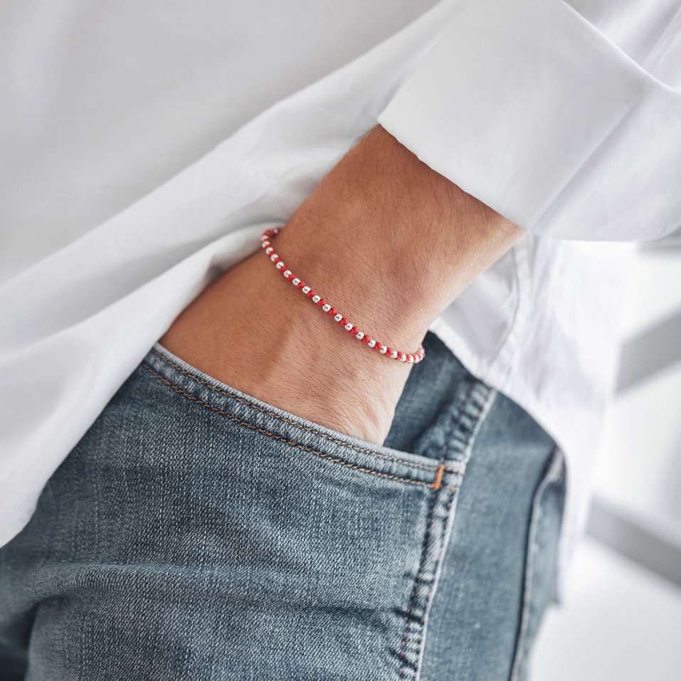 Men's bracelet Magic Shamballa