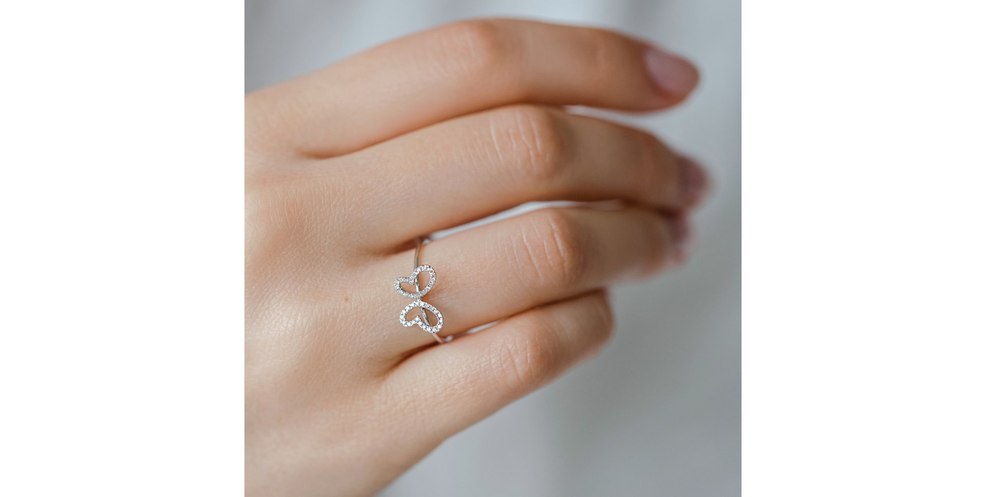 Diamond ring Butterfly