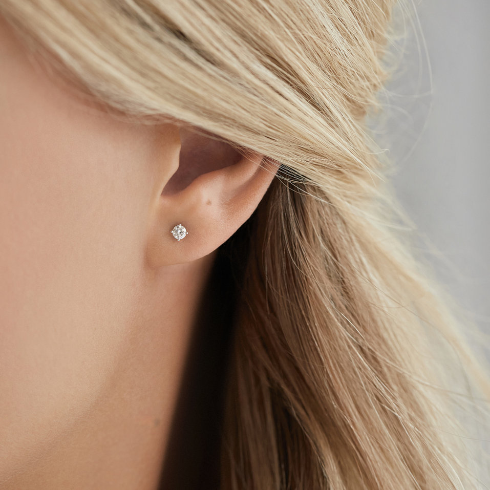 Diamond earrings Sparkling Rain