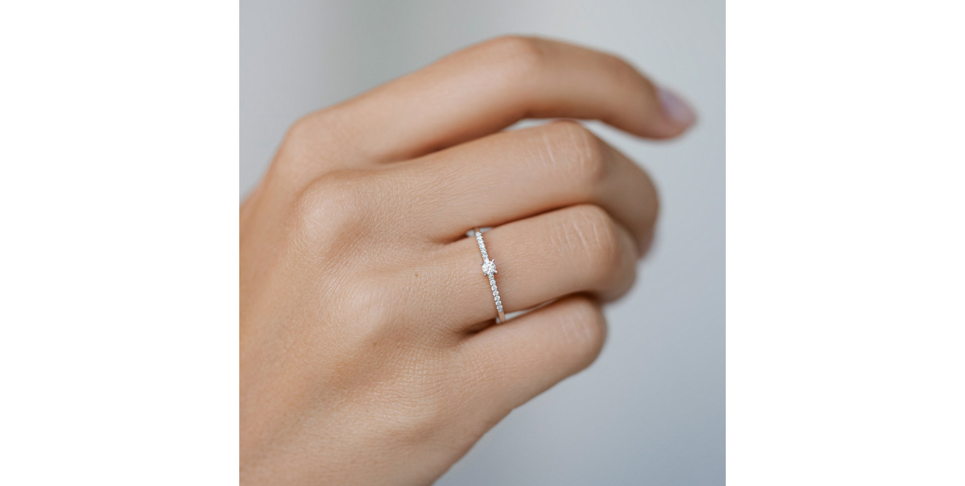 Diamond ring Gem Simplicity