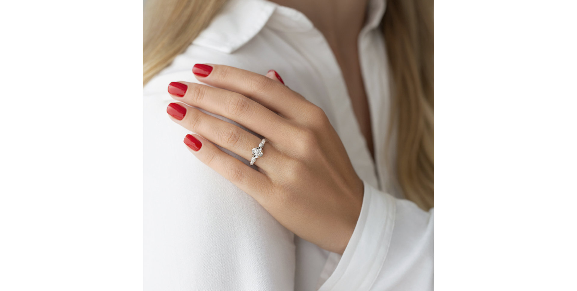 Diamond ring Vesper Kiss