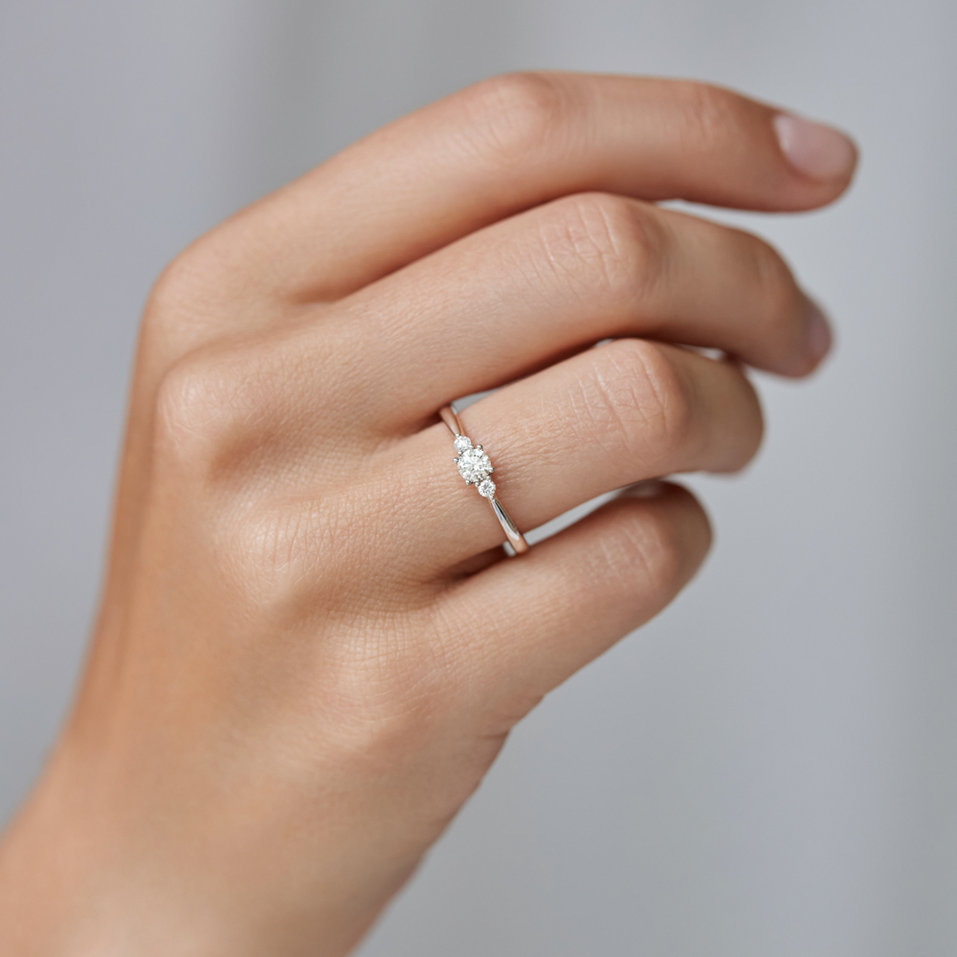 Diamond ring Love Spark