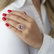 Diamond rings with Amethyst Purple Planet3