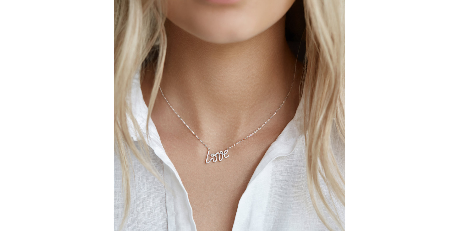 Diamond necklace Luxury Love