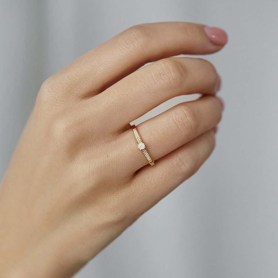 Diamond ring Sparkling Romance