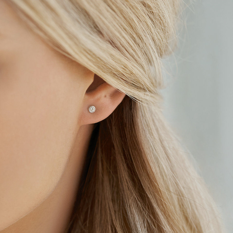 Diamond earrings Shiny Dots