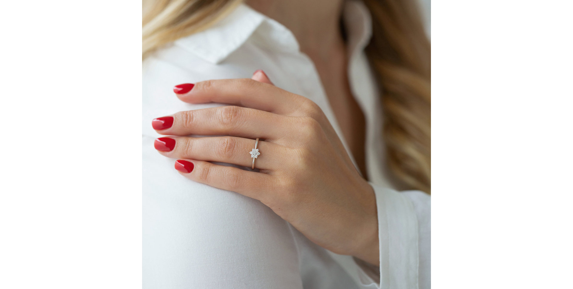 Diamond ring Winter Star