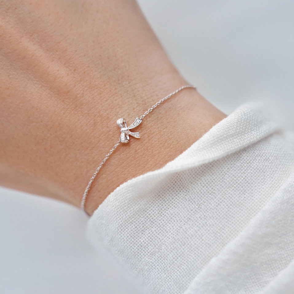 Diamond bracelet Shiny Bow