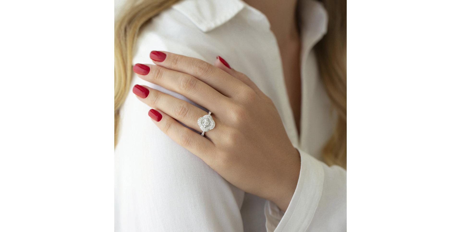 Diamond ring Duchess Leandra