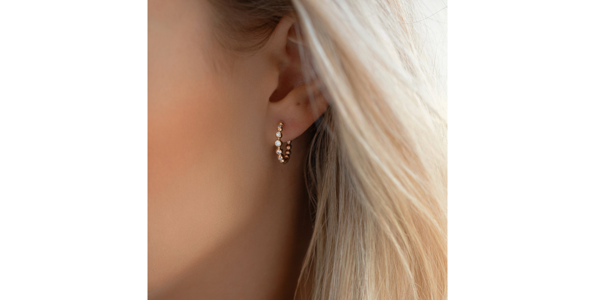 Diamond earrings Shiny Dots