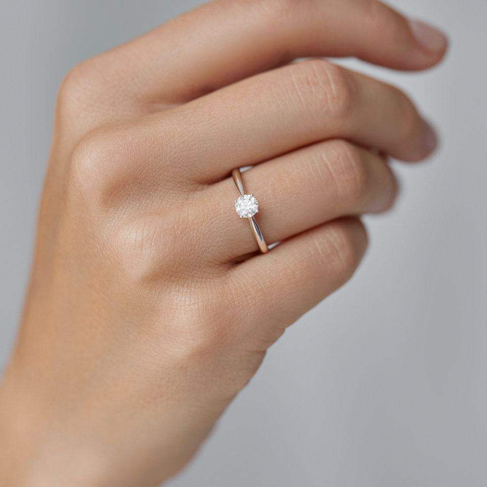 Diamond ring Made with Love