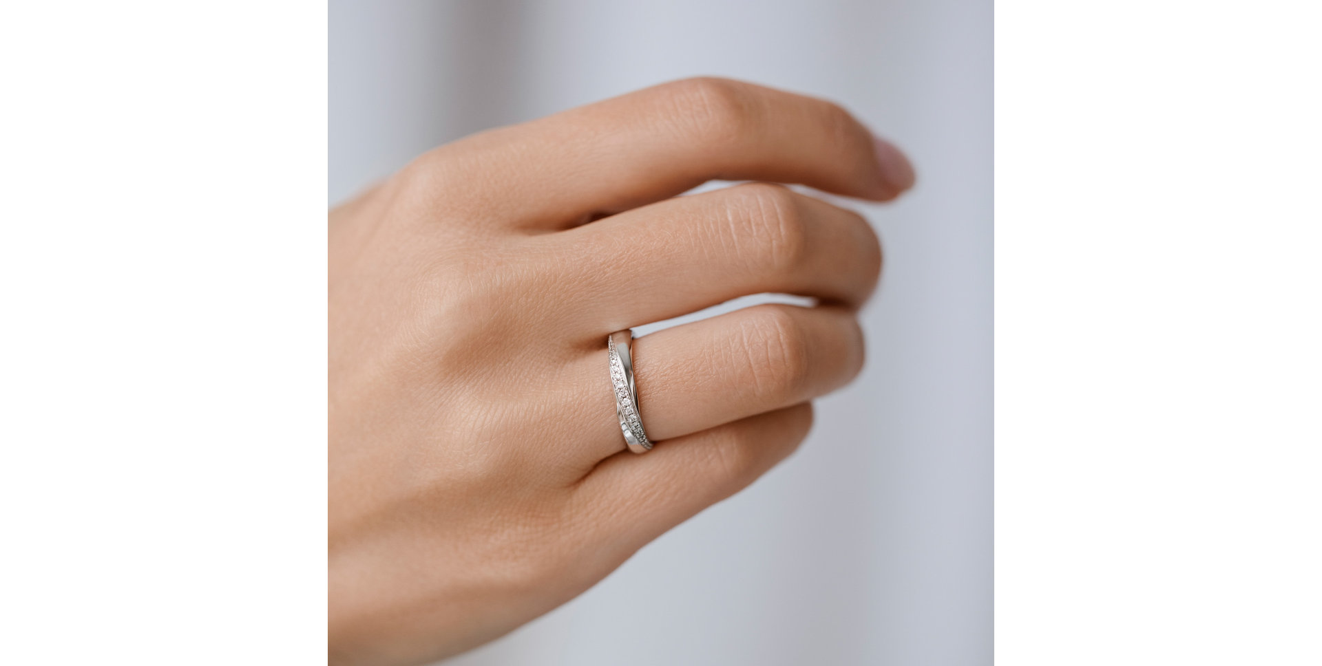 Diamond ring Sleek Line