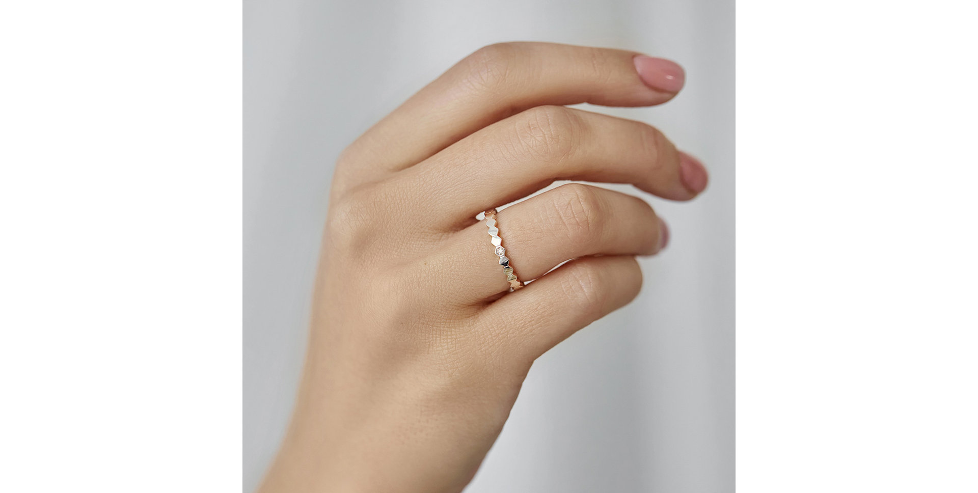 Diamond ring Unique Infinity