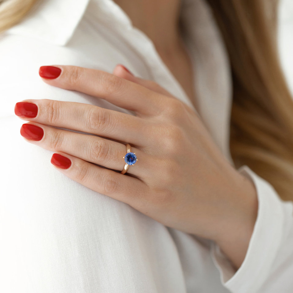 Ring with Tanzanite Eternal Joy
