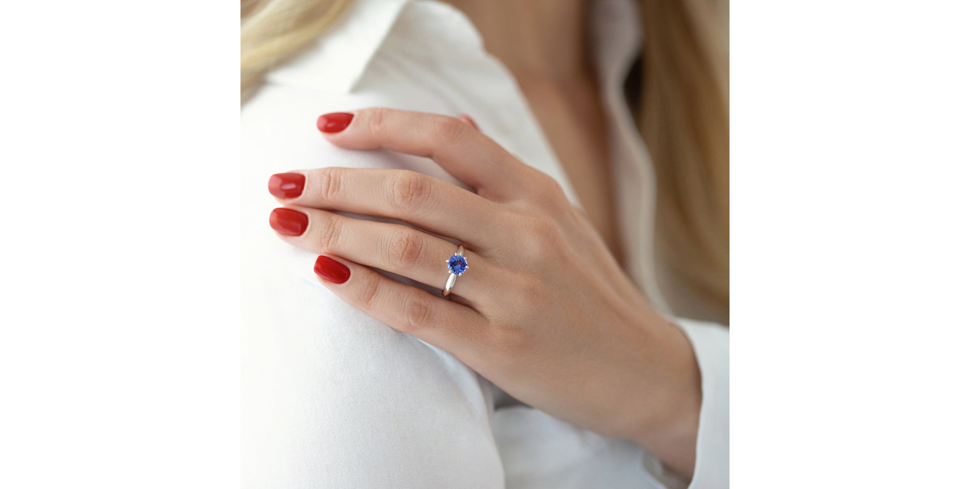 Ring with Ruby Eternal Joy