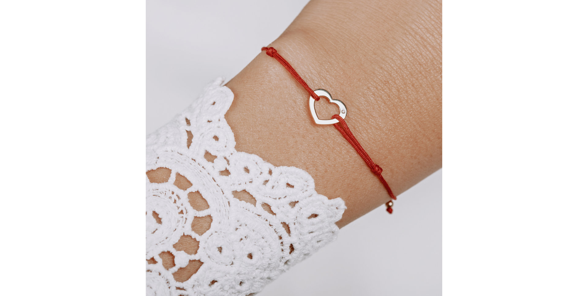 Diamond bracelet Love