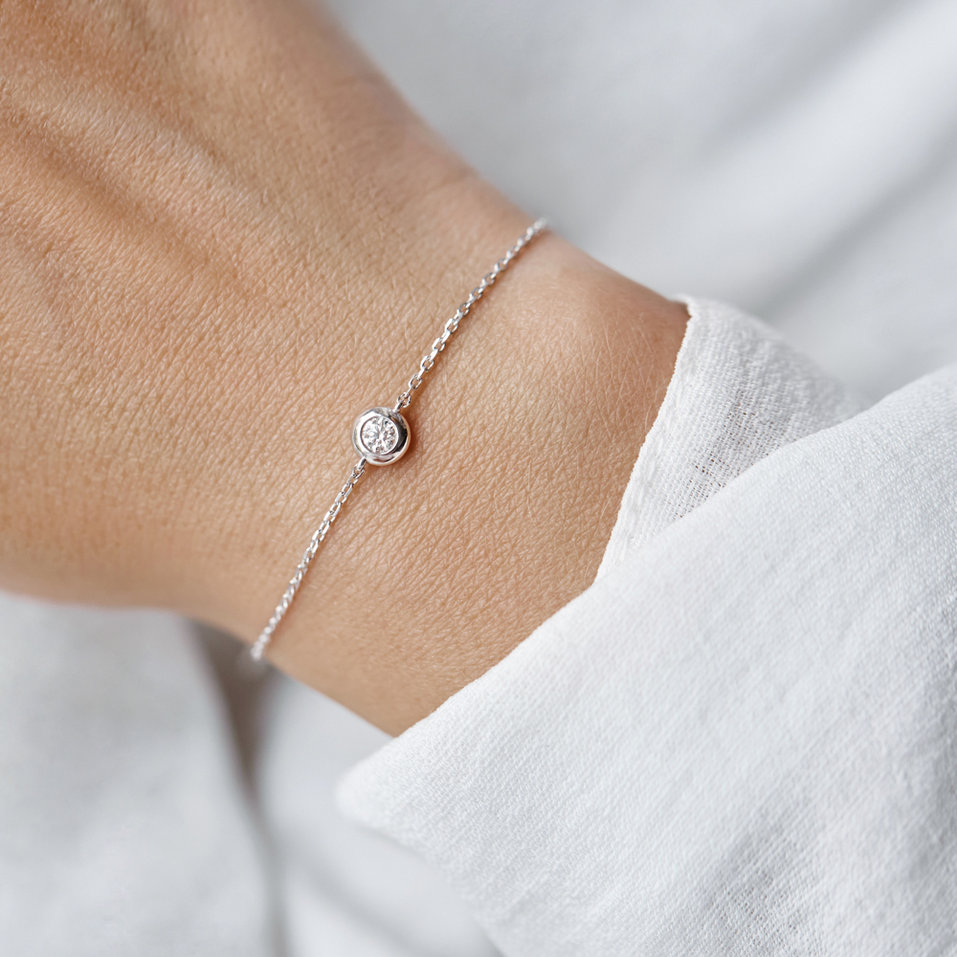 Bracelet with diamonds Sparkling Dot