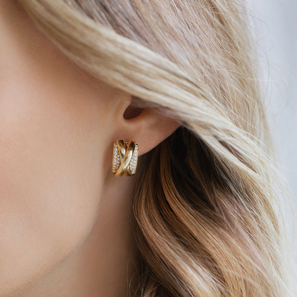 Diamond earrings Galaxy Signature