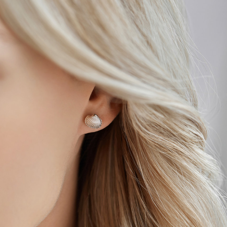 Earrings Luxury Clam