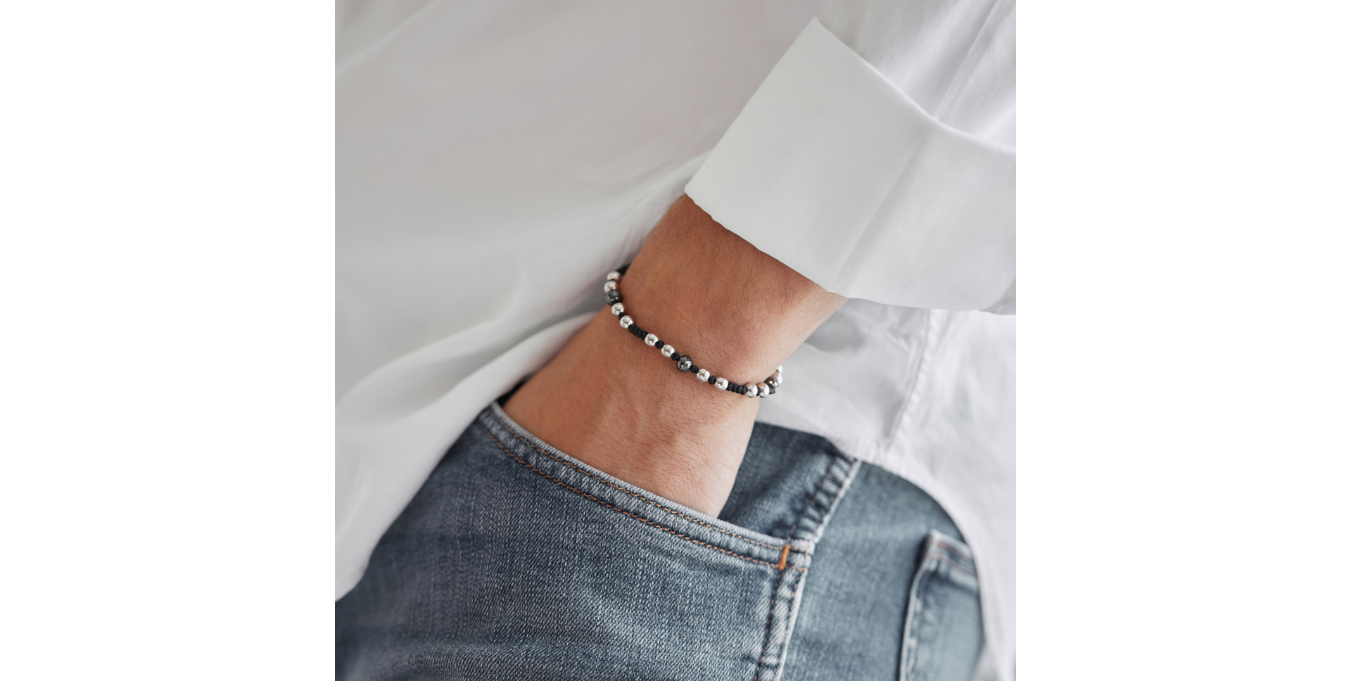 Bracelet with black diamonds Secret Spell