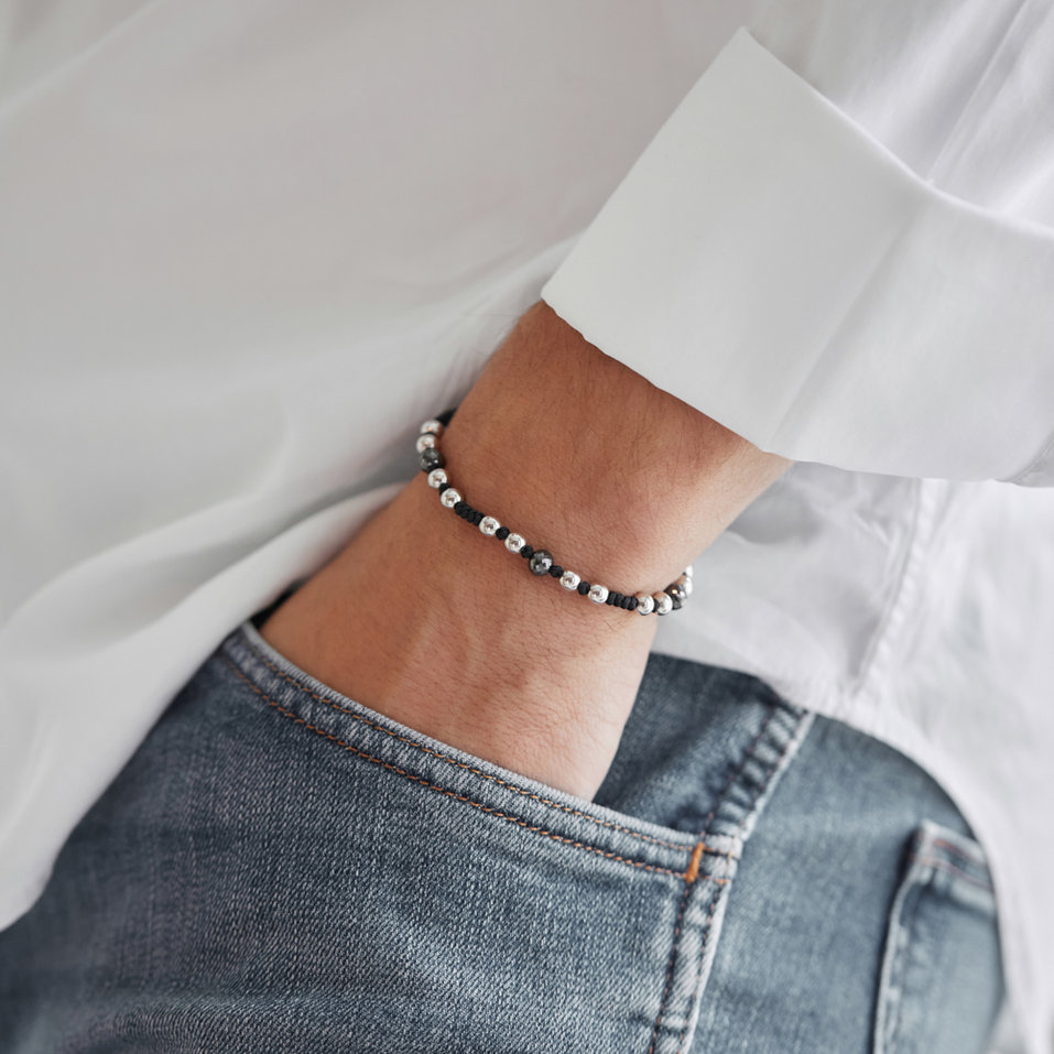 Bracelet with black diamonds Secret Spell