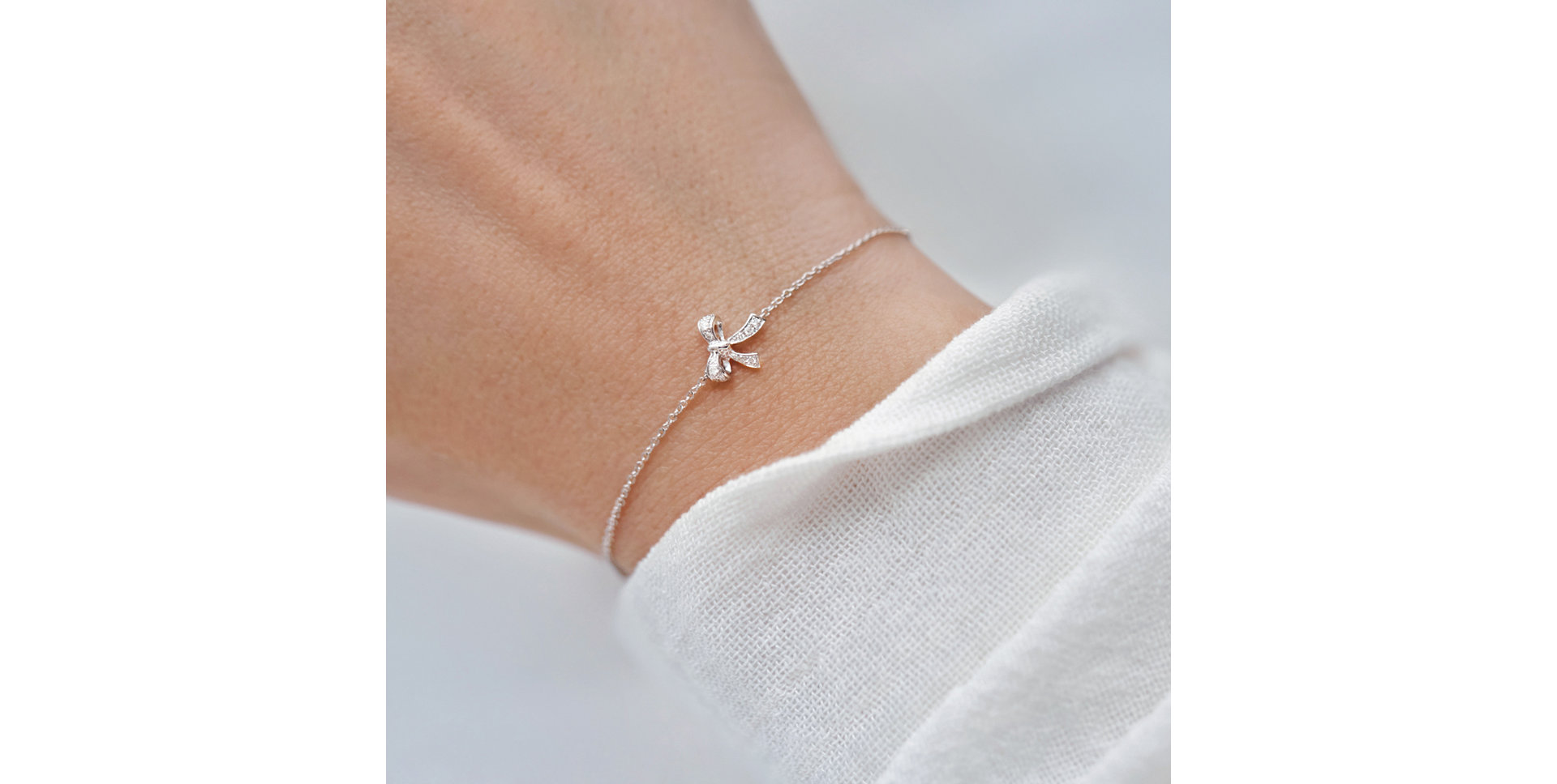 Diamond bracelet Shiny Bow