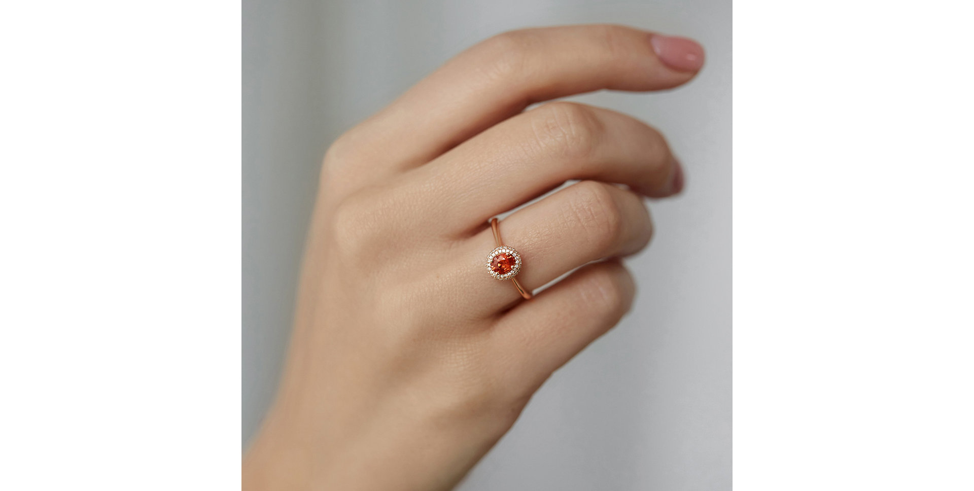 Diamond ring with Sapphire Princess