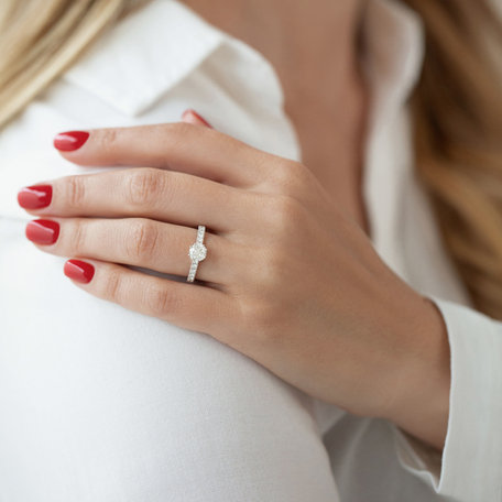 Diamond ring Sparkling Love