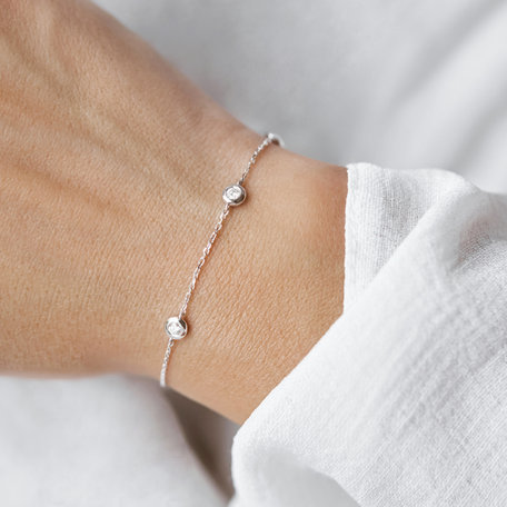 Bracelet with diamonds Sparkling Dot