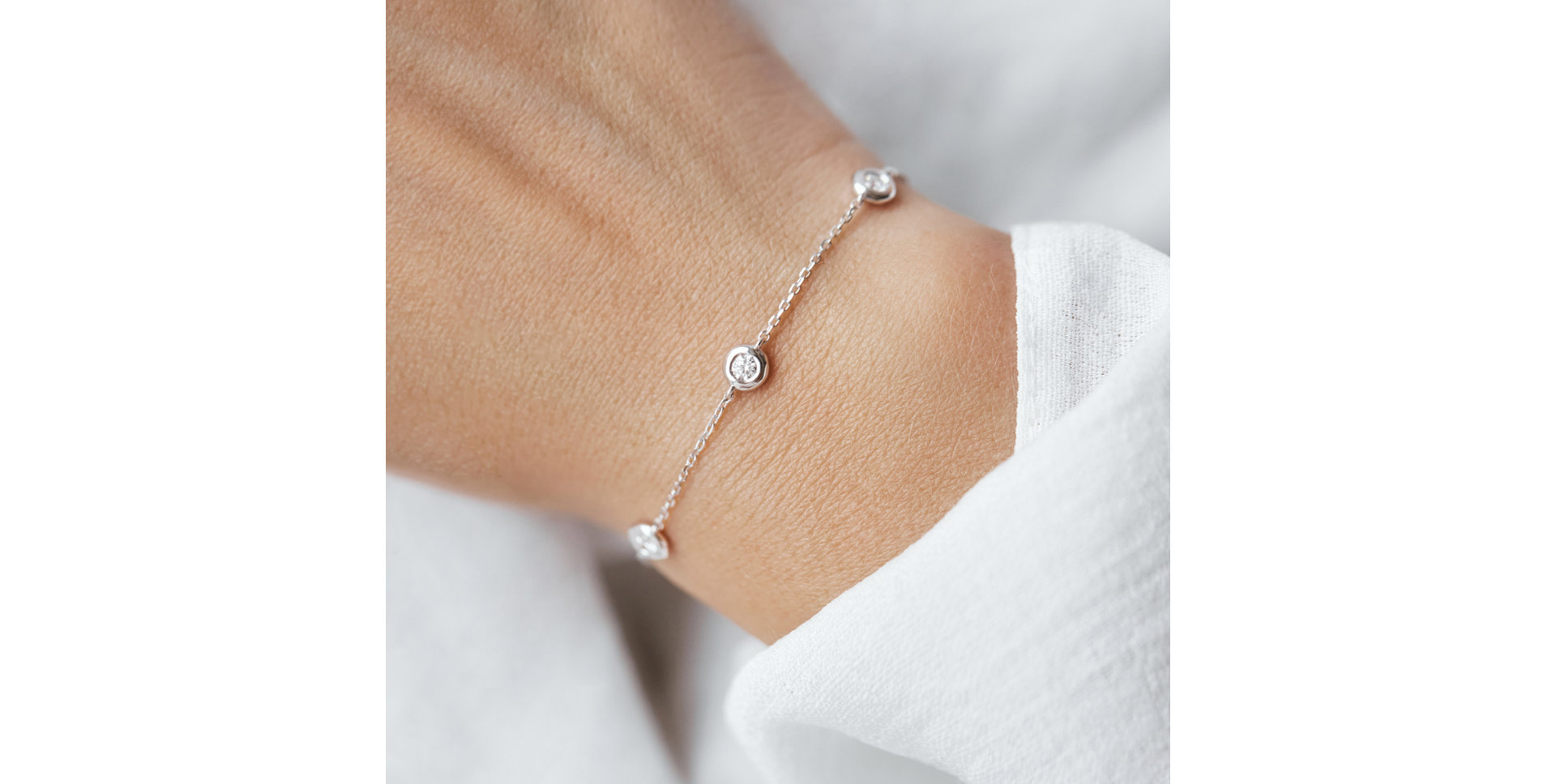 Diamond bracelet Sparkling Dot