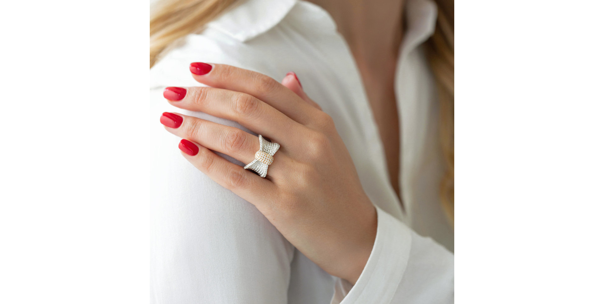 Diamond ring Viva Glamour