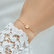 Diamond bracelet Little Coins T3