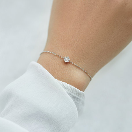 Bracelet with diamonds Evening Sky