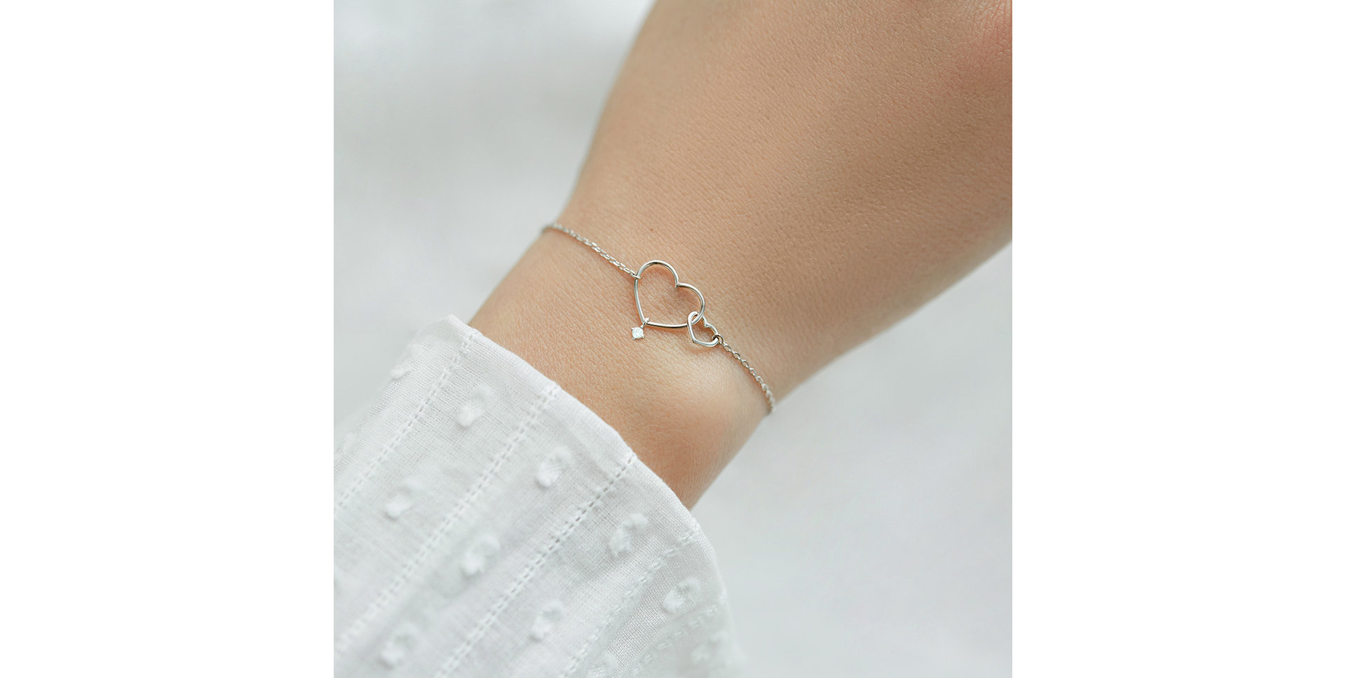 Diamond bracelet Affection Love