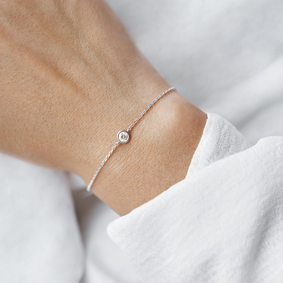 Diamond bracelet Dot of Happiness