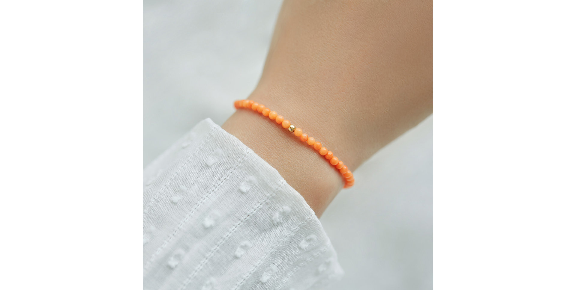 Bracelet with Coral Fancy Beauty