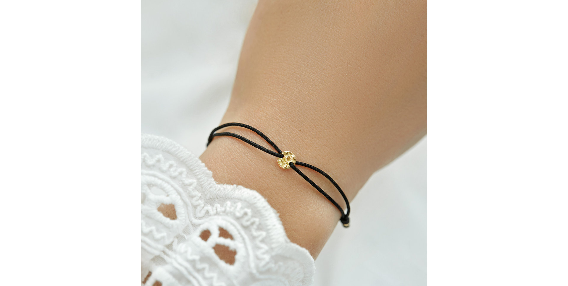 Bracelet with cord Bright Sun