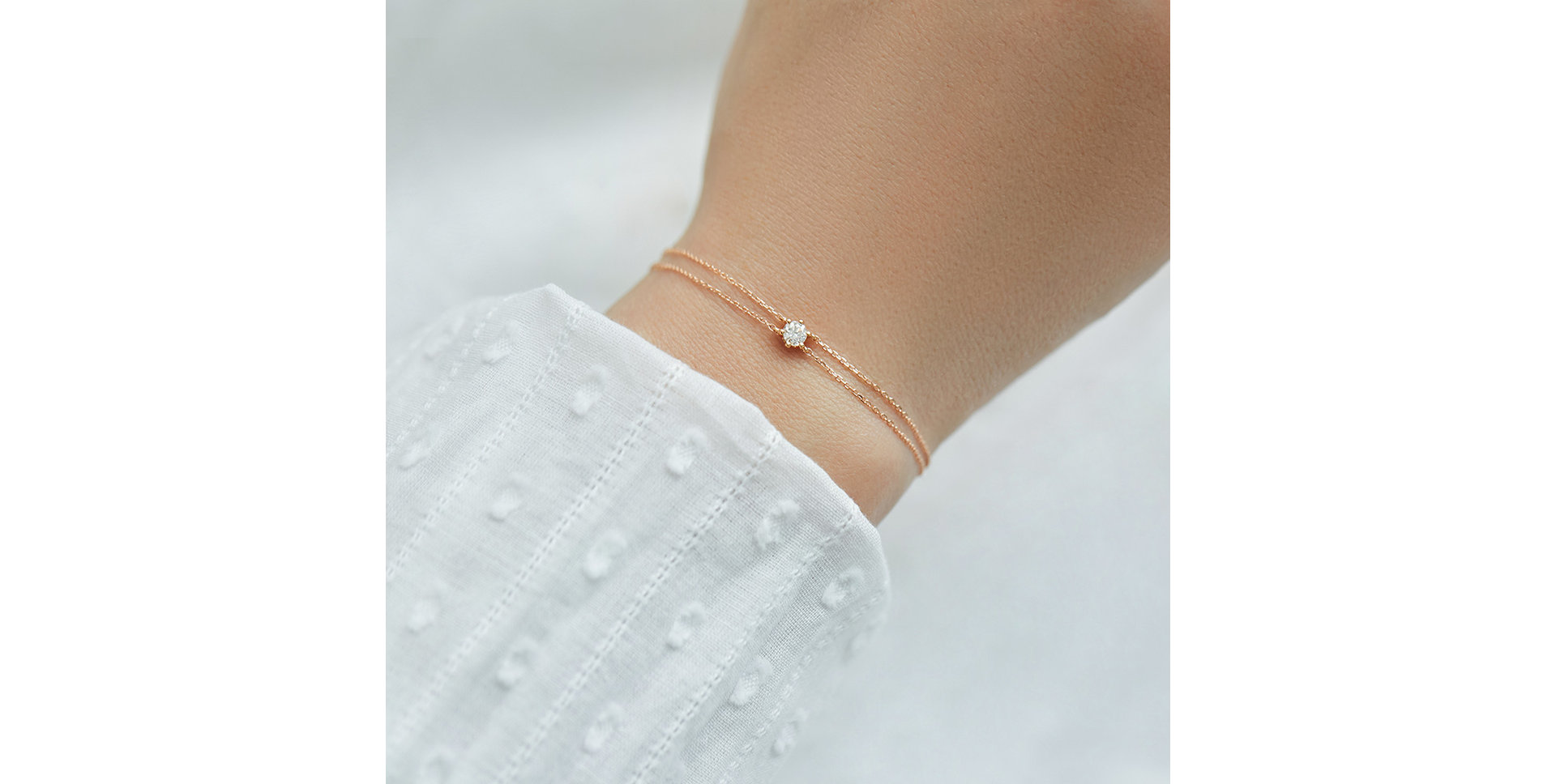 Bracelet with diamonds Essential Shine