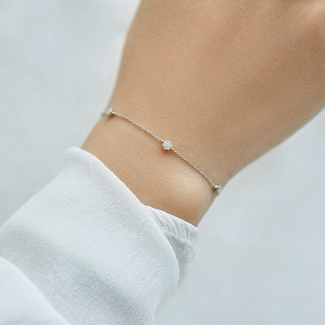 Bracelet with diamonds Evening Sky