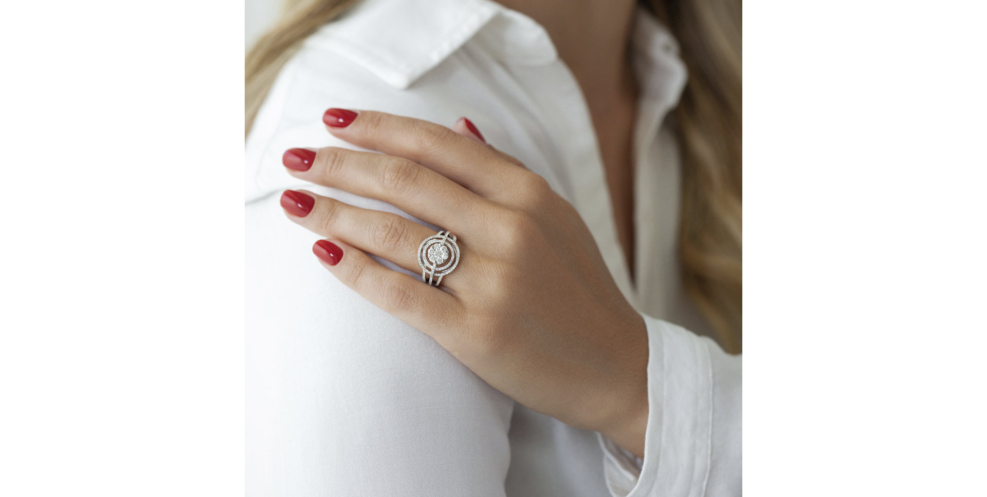 Diamond ring Flower Maze