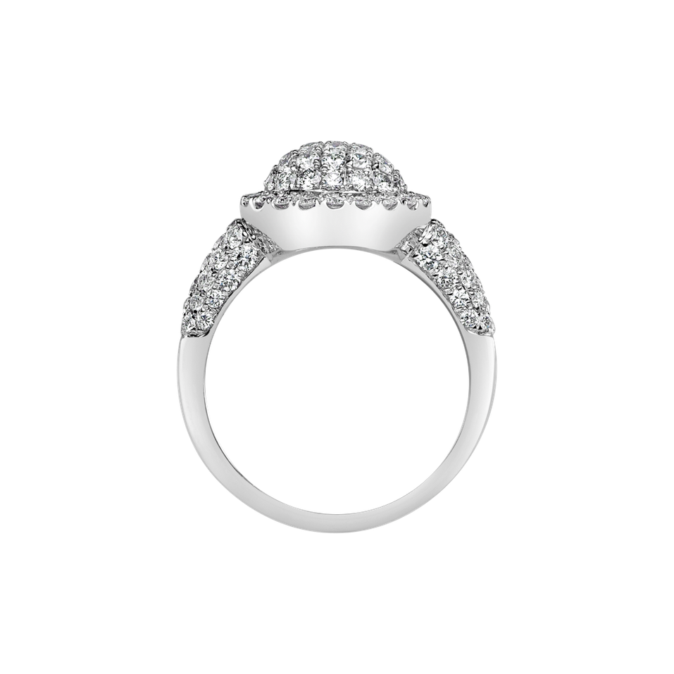 Diamond ring Princess Charming