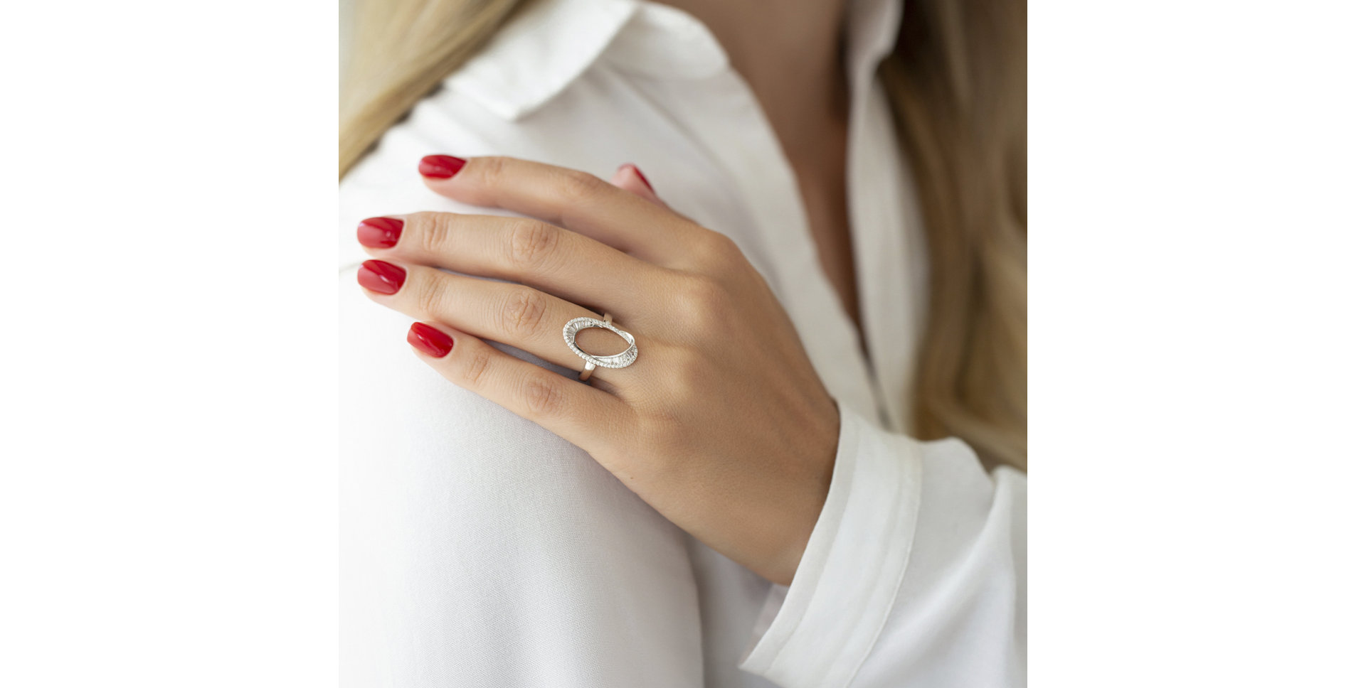 Diamond ring Charming Galaxy