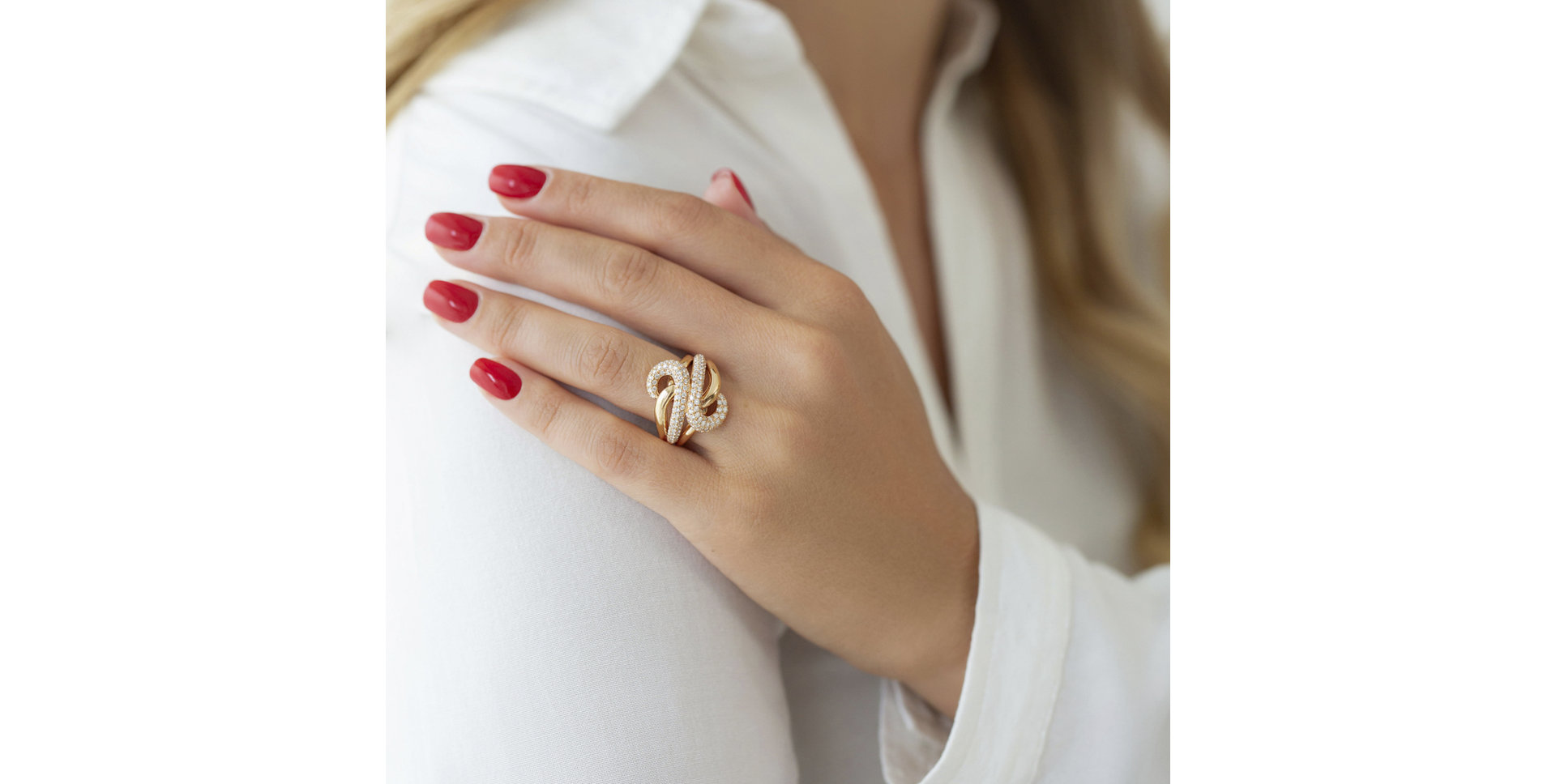 Diamond ring Félicie